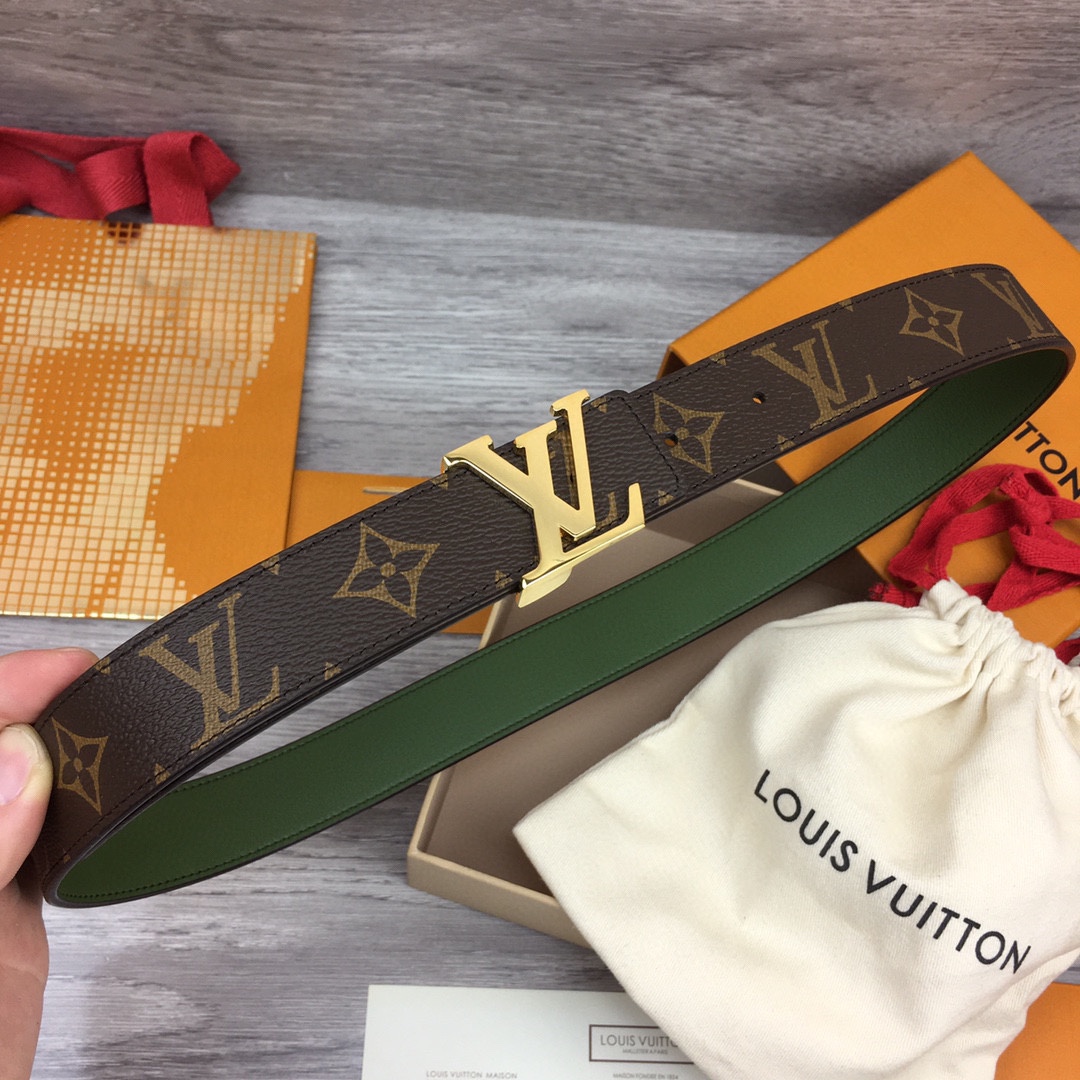 LV Women Initiales 30mm Reversible Belt M8380U